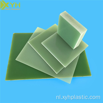 10 mm groene Fr4-vezel gelamineerde plaat